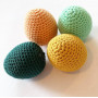 Easter Egg by Rito Krea - Crochet pattern 4.5cm - approx. 20 pcs