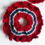 Scrunchie by Rito Krea - Scrunchie Knitting pattern 14.5cm