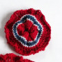 Mini Scrunchie by Rito Krea - Scrunchie Knitting pattern 9cm