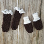 Bubble Dream Socks by Rito Krea - Baby Socks Knitting Pattern size 0-1 month