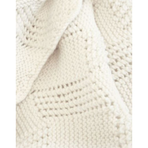 Baby Cloud by DROPS Design - Knitted Baby Blanket Pattern 70x94 cm