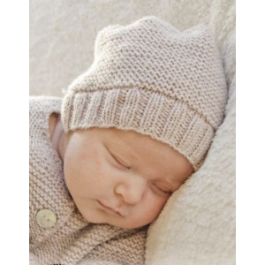 In my dreams by DROPS Design - Knitted Baby Hat Pattern Size Premature - 4 months