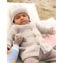 Samuel Jacket by DROPS Design - Knitted Baby Jacket size 1 months - 4 years