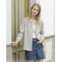 Mina Cardigan by DROPS Design - Jacket Knitting pattern size S - XXXL