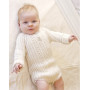 Simply Sweet by DROPS Design - Knitted Baby Bodystocking Pattern size Premature - 4 years