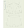 MiniKrea Cut pattern 114 Boxer shorts M-XXL / 2-14 years