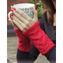 Christmas Break by DROPS Design - Knitted Wrist Warmers Pattern size S - L