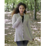 Morgan's Daughter Jacket by DROPS Design - Knitted Jacket with Cables Pattern size S - XXXL