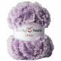 Infinity Hearts Crocus Fur Yarn 86 Purple/White