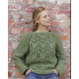 Miss Moss by DROPS Design - Knitted Jumper Pattern Sizes S - XXXL
