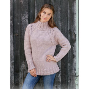 Warm Fall by DROPS Design - Knitted Jumper Pattern Sizes S - XXXL