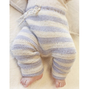 Heartthrob Pants by DROPS Design - Crochet Baby Pants Size 1 months - 4 years