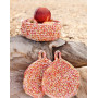 Bright Summer by DROPS Design - Crochet Basket and Pot Holder Pattern
