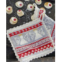 Holy Cookie! by DROPS Design - Knitted Christmas Pot Holder Pattern 20x20 cm - 2 pcs