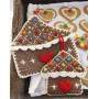 Home Sweet Home by DROPS Design - Crochet Gingerbread House Pot Holder Pattern 6x15 or 23x23 cm