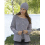 Agnes by DROPS Design - Knitted Jacket Pattern Sizes S - XXXL
