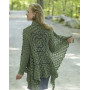 Green Envy by DROPS Design - Crocheted Jacket Pattern Sizes S - XXXL