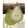 Quite a Pear! by DROPS Design - Crochet Pear Pot Holders Pattern