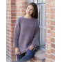 Simple Mind by DROPS Design - Knitted Jumper Pattern Sizes S - XXXL