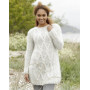Diamond Bliss by DROPS Design - Knitted Jumper with Cables Pattern size XS - XXXL