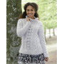 Winter Flirt by DROPS Design - Knitted Jumper With Cables and Lace Pattern size S - XXXL