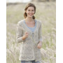 Late Spring by DROPS Design - Knitted Jacket Lace Pattern size S - XXXL
