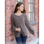 City Living by DROPS Design - Knitted Jacket Pattern Sizes S - XXXL