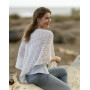 Ethereal Bliss by DROPS Design - Knitted Shawl with Lace Pattern 130x65 cm