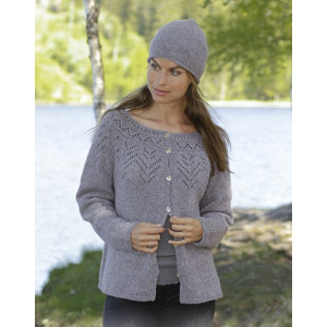 Agnes by DROPS Design - Knitted Hat Pattern Sizes S - L