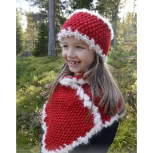 Santa's Little Helper by DROPS Design - Knitted Headband and Cowl Pattern 3-12 years