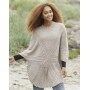 Sand Tracks by DROPS Design - Knitted Jumper with Cables Pattern size S - XXXL