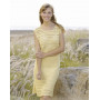 Mimosa by DROPS Design - Crochet Dress Pattern size S - XXXL