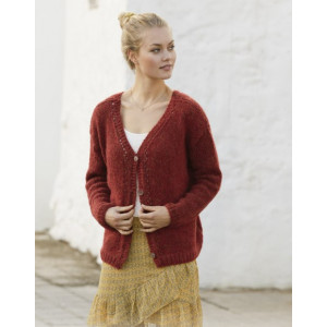 Robin Song Jacket by DROPS Design - Knitted Jacket Pattern Sizes S - XXXL