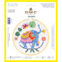 DMC Embroidery Kit Elephant Dia. 15cm
