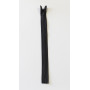 YKK Invisible Zipper Pull Black 4mm - 15cm