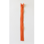 YKK Invisible Zipper Pull Orange 4mm - 23cm