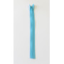 YKK Invisible Zipper Pull Turquoise 4mm - 23cm