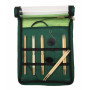 KnitPro Bamboo Interchangeable Circular Needles Starter Set 60-80-100 cm 3-5 mm 5 sizes
