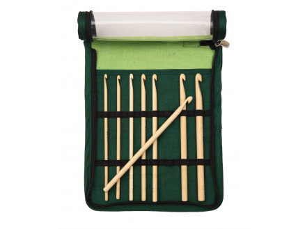 KnitPro Bamboo Crochet Hook Set Bamboo 15.3 cm 3.5-8 mm 8 sizes