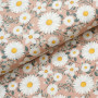 Bomuldsjersey Print Fabric 150cm 024 Daisies - 50cm