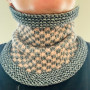 Squares Cowl by Rito Krea - Cowl Knitting Pattern Sizes S/M-L