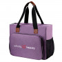 Infinity Hearts Yarn/Weekend Bag Purple 36.5x14x30cm