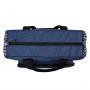 Infinity Hearts Yarn/Weekend Bag Blue 36.5x14x30cm