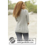Arrowhead by DROPS Design - Knitted Jacket with Cables Pattern size S - XXXL