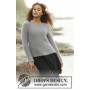 Misty Harbor by DROPS Design - Knitted Jumper Textured Pattern size S - XXXL