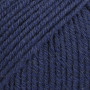 Drops Cotton Merino Yarn Unicolour 08 Navy Blue