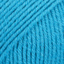 Drops Cotton Merino Yarn Unicolor 24 Turquoise