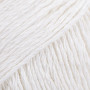 Drops Bomull-Lin Yarn Unicolour 01 White