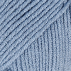 Drops Merino Extra Fine Yarn Unicolor 19 Light Grey Blue