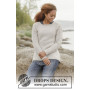 Irish Plaits by DROPS Design - Knitted Jumper with Cables Pattern size S - XXXL